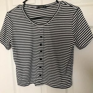 shein button up top